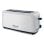 Tostadora Taurus MyToast Duplo Cool 1450W 2 ranuras extra largas y anchas Blanco/Negro