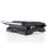 Sandwichera Flama 4980FL 1000W Negra y Plata Plástico Capa Antiadherente Mango Frío