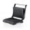 Sandwichera Flama 4980FL 1000W Negra y Plata Plástico Capa Antiadherente Mango Frío
