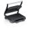 Sandwichera Flama 4980FL 1000W Negra y Plata Plástico Capa Antiadherente Mango Frío
