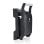 Sandwichera Flama 4980FL 1000W Negra y Plata Plástico Capa Antiadherente Mango Frío
