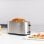 Tostador Taurus Mytoast Duplo Legend 1500W 4 rebanadas Acero Inoxidable 7 niveles