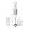 Zerkleinerer Moulinex DJ603110 1L 500W 2 Geschwindigkeiten Glasbehälter Edelstahlklingen Turbo