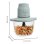 Zerkleinerer Moulinex DJ603110 1L 500W 2 Geschwindigkeiten Glasbehälter Edelstahlklingen Turbo