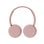 Auriculares JVC HA-S36W Bluetooth sem fios dobráveis com microfone e assistente, rosa