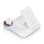 Cargador inalámbrico AISENS ASCH-15W4WC061-W 15W 4 en 1 para móvil, Apple Watch y auriculares blanco