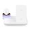 Cargador inalámbrico AISENS ASCH-15W4WC061-W 15W 4 en 1 para móvil, Apple Watch y auriculares blanco