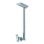 Soporte de pared fijo ultrafino para TV 13-42" VESA acero negro 0,7 kg