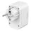 Cargador universal Gembird TA-ACPDQC20-01-W 3680W USB-C PD 20W + USB-A QC 3.0 18W carga rápida blanco