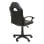 Silla gaming juvenil Mohedas negra y roja con respaldo y asiento acolchados, altura regulable y base giratoria