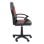 Silla gaming juvenil Mohedas negra y roja con respaldo y asiento acolchados, altura regulable y base giratoria