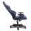 Sedia gaming NASA GALACTIC blu e rossa schienale regolabile PU poggiatesta lombare 150 kg