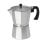 Cafetera Italiana Aluminio 3 tazas Plateado interior anti oxido facil limpieza