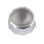 Cafetera Italiana Aluminio 3 tazas Plateado interior anti oxido facil limpieza