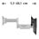 Soporte de pared Hama 00220825 TV 10-26" 25 kg VESA 100x100 articulado negro