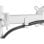 Soporte monitor One For All DM 4120 10 kg blanco 13-35" pinza/atornillado rotación 360°