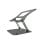 Soporte metálico Nilox NXSLF01 para portátiles y tablets hasta 15,6" escritorio altura e inclinación ajustable
