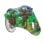 Gamepad PDP REALMz Switch Bioma del bosco Minecraft wireless e cablato LED Multicolore