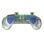 Gamepad PDP REALMz Switch Bioma del bosco Minecraft wireless e cablato LED Multicolore