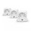 Enchufe inteligente Philips Hue Smart Plug EU Tipo F 2300 W Bluetooth Zigbee Blanco x3