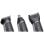 Cortapelos BaByliss MT727E Titanio Inalámbrico 0,5-8 mm Todo en Uno Negro Plata Accesorios