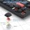 Tastatur mechanisch AJAZZ AKL680 Layout ES kabellos ultraflaches Design