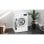 Lavadora Siemens iQ300 WM12N265ES 8kg Carga Frontal 1200rpm A Blanca VarioSpeed iQdrive smartFinish