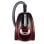 Aspirateur traîneau Nilfisk Meteor Deluxe 800 W, filtre HEPA 13, sans sac, rouge