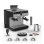 Krups Precision XP801T10 Espressomaschine, 3 l, 15 bar, integriertes Mahlwerk, Dampflanze