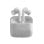 Auriculares Denver TWE-61 inalámbricos Bluetooth con Cancelación de Ruido Pasiva, Micrófono y estuche de carga, blancos