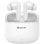 Auriculares Denver TWE-48W inalámbricos True Wireless Bluetooth para llamadas y música blancos
