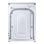 Máquina de Lavar Roupa Samsung WW80FG3M05TWEC 8kg Carregamento Frontal 1400rpm Classe A Branco Inverter Wi-Fi