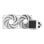 Refrigeracion Liquida Zalman ALPHA2 DS A24 WHITE 240mm 2 Ventiladores LED Blanco