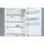 Frigorífico Bosch Combi No Frost 203cm 438L D Inox LED VitaFresh EasyAccess