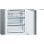 Frigorifero Bosch Combi No Frost 203cm 438L D Inox EasyAccess LED Allarme porta