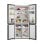 Frigorífico Candy Puerta francesa 181,5cm 463L E Plata No Frost Display Agua