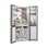 Frigorífico Candy Puerta francesa 181,5cm 463L E Plata No Frost Display Agua