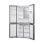 Frigorífico Candy Puerta francesa 181,5cm 463L E Plata No Frost Display Agua