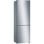 Frigorífico Bosch Combi No frost 186 cm 326 L E Inox Display y VitaFresh