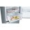 Frigorífico Bosch Combi No frost 186 cm 326 L E Inox Display y VitaFresh