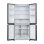 Frigorífico Haier Multipuerta No Frost 181 cm 467L E Inox oscuro 4 puertas Air Surround