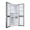 Frigorífico Haier Multipuerta No Frost 181 cm 467L E Inox oscuro 4 puertas Air Surround