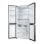 Frigorífico Haier Multipuerta No Frost 181 cm 467L E Inox oscuro 4 puertas Air Surround