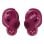 Bose Quiet Comfort Ultra Auriculares Sem Fios Bluetooth TWS com Cancelamento de Ruído Deep Plum