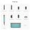 Plancha de pelo Airwrap efecto Coanda/Motor V9/Control inteligente de temperatura/Accesorios de peinado