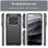 Capa Almofadada para Smartphone com Design de Fibra de Carbono, Silicone de Alta Qualidade e Policarbonato