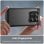 Universelle Smartphone-Hülle mit Carbonfaserdesign, Silikon und Polycarbonat, stoßfest