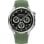 OnePlus Watch 3 GPS NFC 46mm AMOLED Acciaio Inox Argento Cinturino Verde Resistente 5ATM+IP68