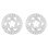 Disco de freno F10mobility Xiaomi Electric Scooter 4 Pro acero inoxidable pack 2