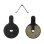 Kit de 4 Pastilles de Frein pour Trottinette Électrique F10mobility Montage Direct